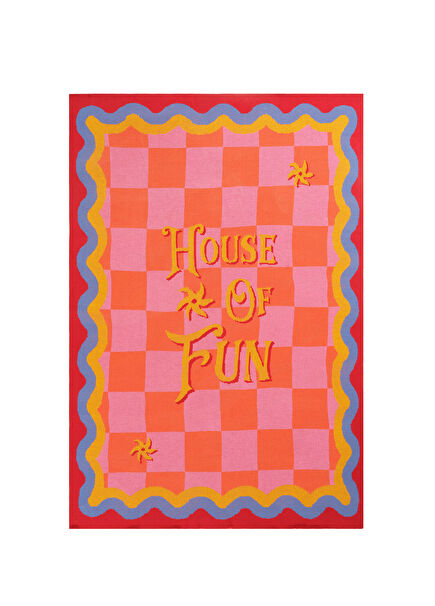 Moda Jakarlı Örme Akrilik Koltuk Şalı 130 x 170 cm