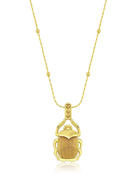 Khepera 24K Gold Plated Women's Necklace
