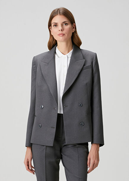 Rory Grey Wool Jacket