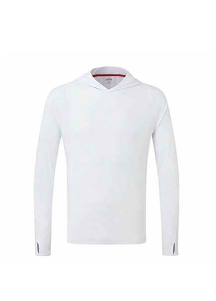 UV TEC Hooded White Men's Base Layer