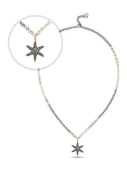 Ethnic Star Women's Gold Necklace