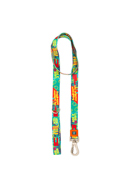 Yeşil Recycled Köpek Gezdirme Kayışı 