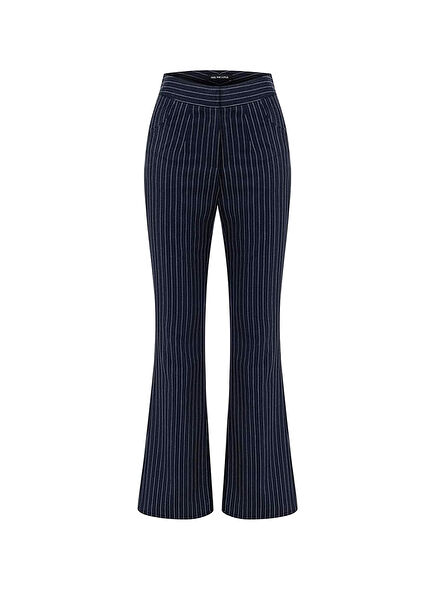 Isla Navy Women's Palazzo Trousers
