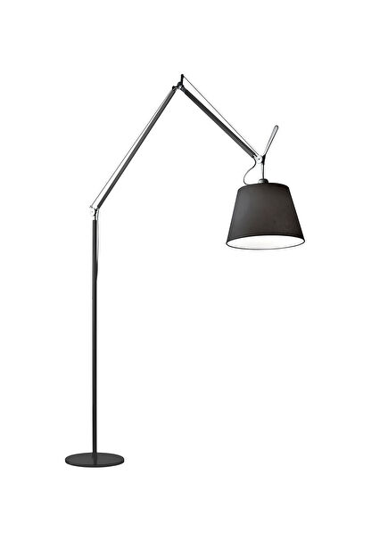 Tolomeo Mega Black Diffuser Led Ground Lighting