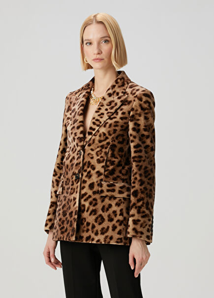 Leopard Printed Jacket