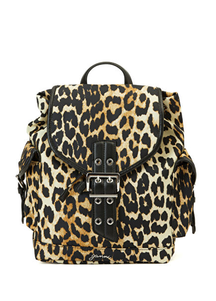 Leopard Print Women's Backpack