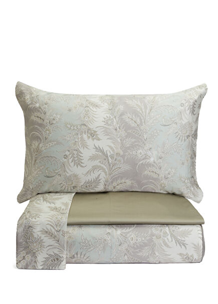 Caladium Beige Duvet Cover Set