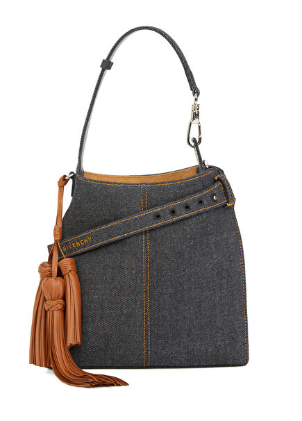 Belted Mini Lacivert Kadın Hobo