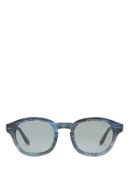 SITALFS 49 BLUSK Blue Acetate Men's Sunglasses