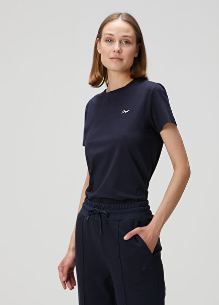 Lacivert T-shirt