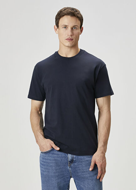 Regular Fit Lacivert T-shirt