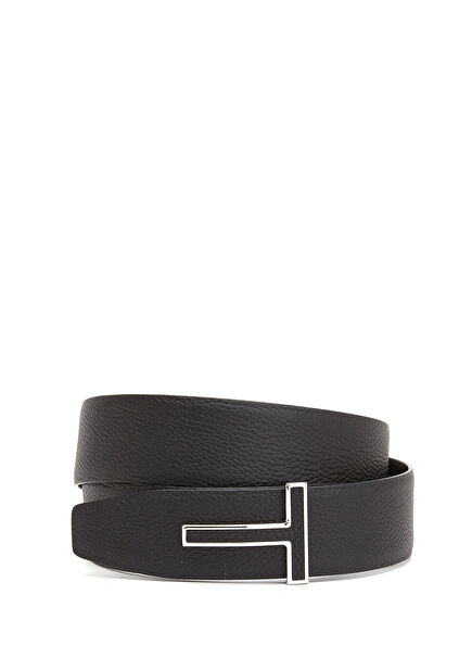 Siyah Erkek Deri Kemer