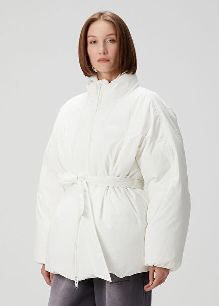 White Puffer Jacket