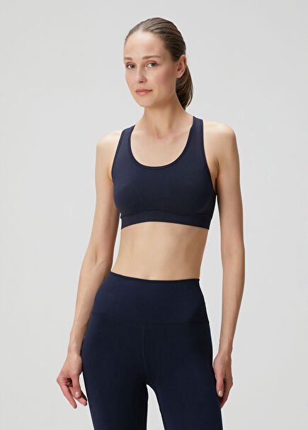 Rome Seamless Night Blue Kadın Bra Spor Sütyeni