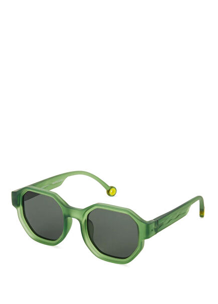 Creative Olive Green Unisex Sunglasses