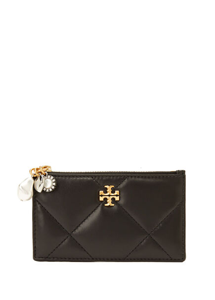 Kira Siyah Kadın Deri Kartlık