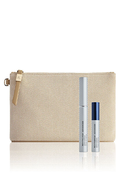 Advanced Summer Collection Kirpik Serumu 3.5 ml + Kaş Serumu 1.5 ml + Makyaj Çantası 