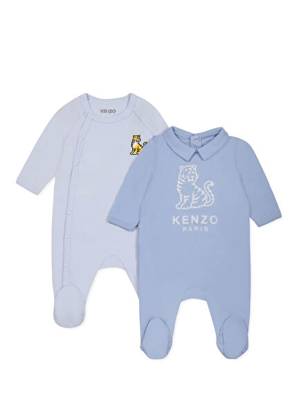 Blue Baby Boy 2 Jumpsuit Set