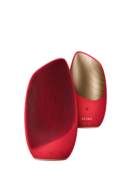 Sonic Thermo Facial Brush Red Titreşimli Isılı Yüz Temizleme ve Masaj Cihazı