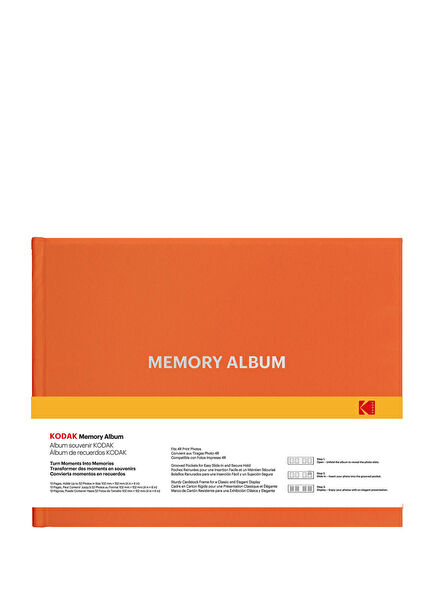 Orange Memory Photo Album 10 x 15 cm