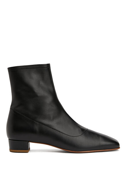 Este Black Women's Leather Boots