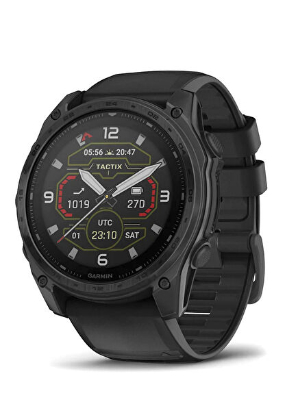 Tactix 8 Solar 51mm Silicone Strap Smartwatch