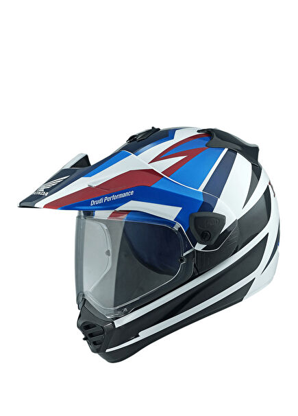 Tour-X5 Honda Blue Indoor Motorcycle Helmet
