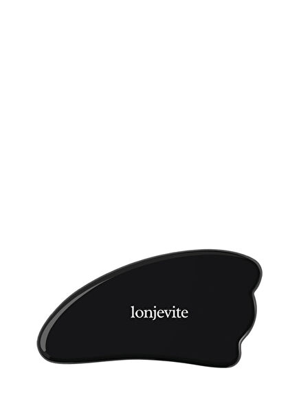 Wing-Shaped Black Obsidian Gua Sha