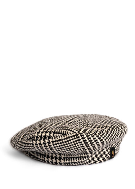 Chester Yünlü Ekoseli Erkek Beret Şapka