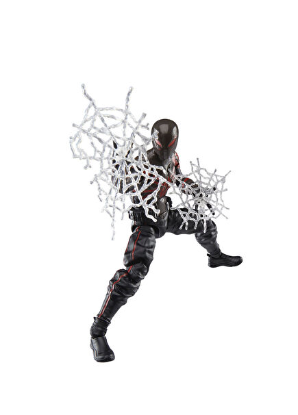 Gamerverse Miles Morales Brooklyn 2099 Suit Spider-Man 2 Video Game Aksiyon Figürü