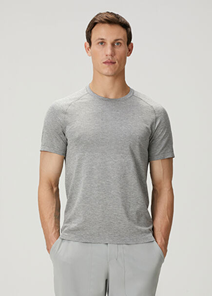 Metal Vent Tech Çok Renkli Beyaz T-shirt