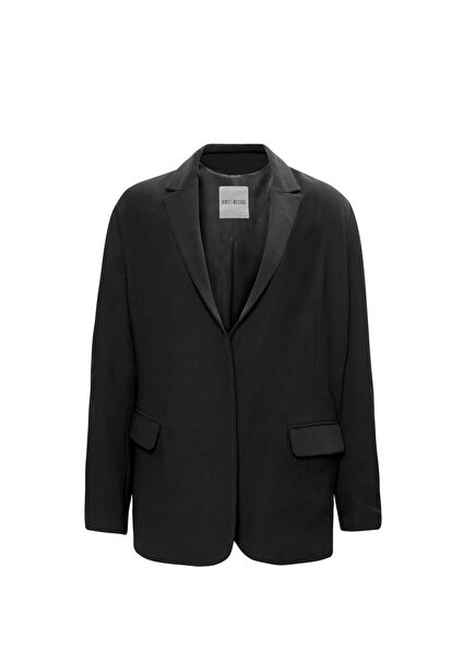 Carine Siyah Oversize Kadın Ceket