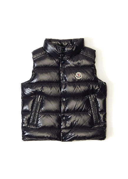 Lacivert Kapitoneli Erkek Çocuk Puff Yelek