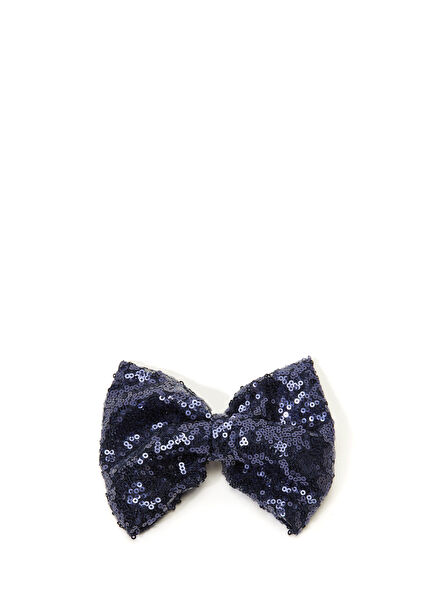 Lush Lacivert Payetli Kız Çocuk Toka