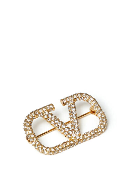 Vlogo Silver Women's Brooch