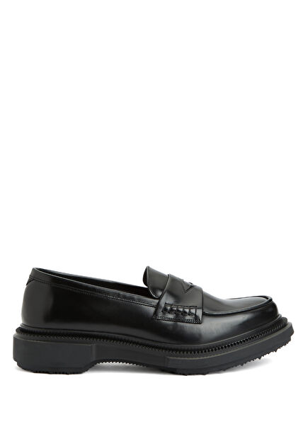 Siyah Erkek Deri Loafer