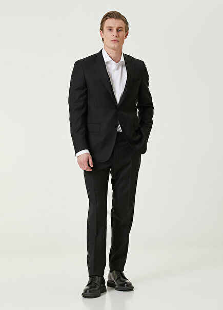 Black Wool Suit