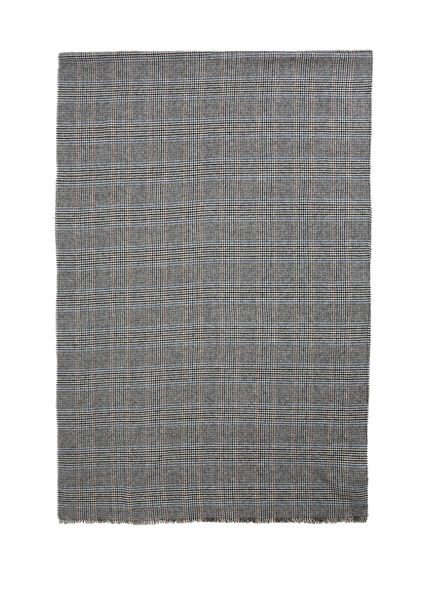 Camel Plaid Women's Cashmere Scarf