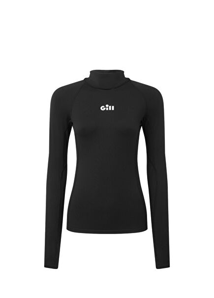 Hydrophobe Siyah Su Geçirmez Kadın Spor Sweatshirt