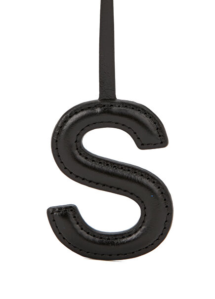 S Harfi Formlu Deri Çanta Aksesuarı