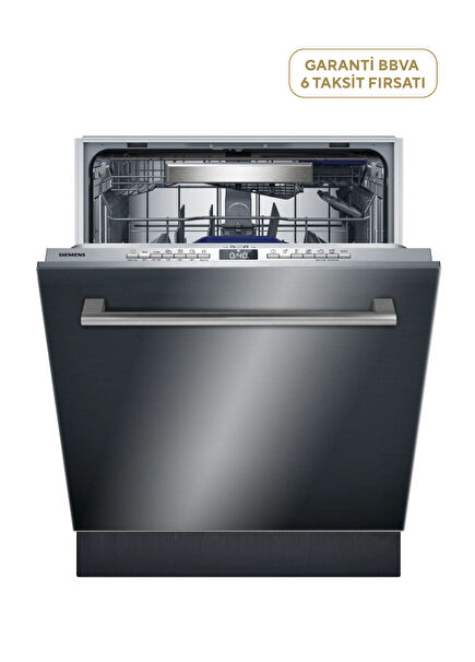 SN45EB01NT iQ500 Siyah Ankastre Bulaşık Makinesi 
