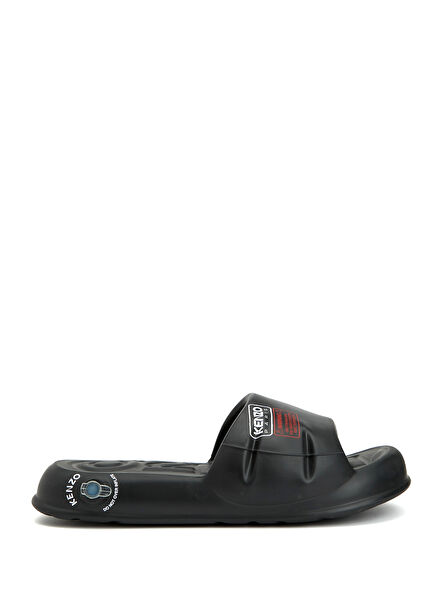Black men's slippers