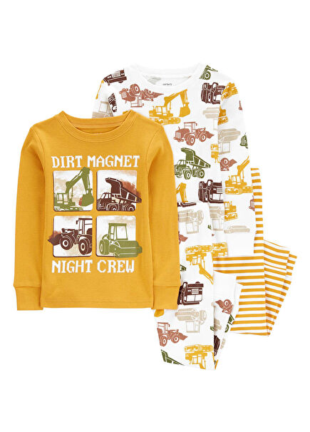 Erkek Çocuk 4'lü Pijama Takımı