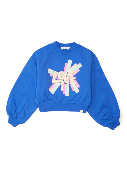 Blue Girls Sweatshirt