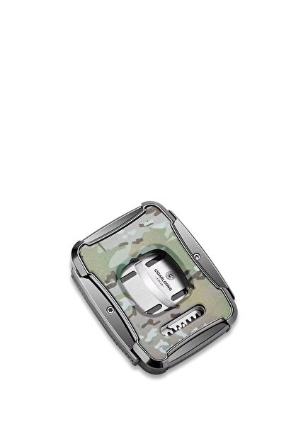 Green Metal 60 Ring Cigar Cutter