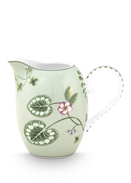Lily & Lotus Desenli Porselen Sütlük