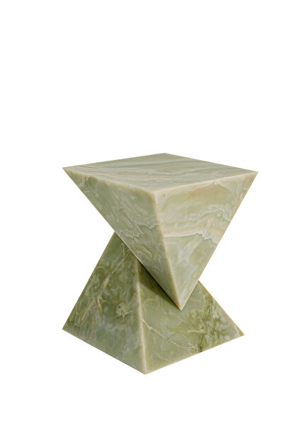 Onyx Ash Yeşil Yan Sehpa