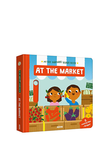 My First Animated Board Book At The Market Çocuk İngilizce Aktivite  Kitabı