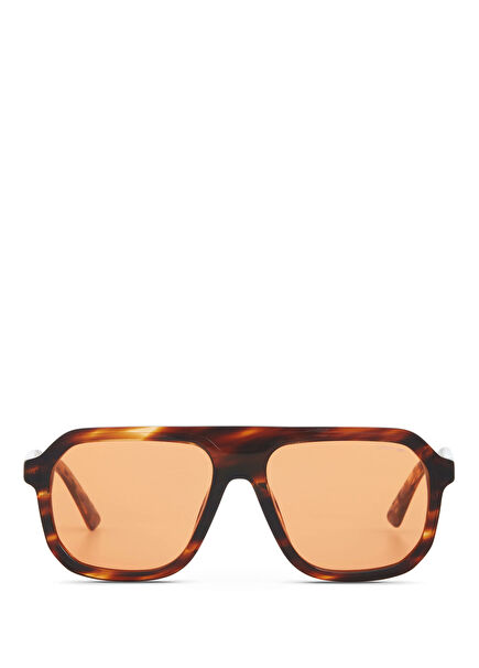 CR 80065 C4 Kahverengi Asetat Erkek Güneş Gözlüğü