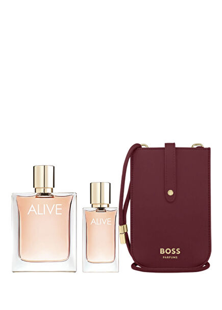 Alive EDP 80 ml + 30 ml + Phone Bag Women's Perfume Set